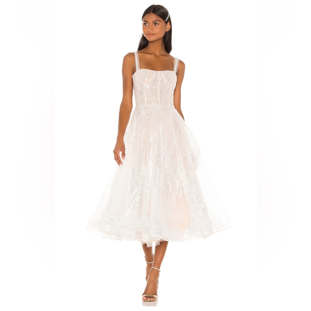 Mademoiselle Bridal Midi Dress
